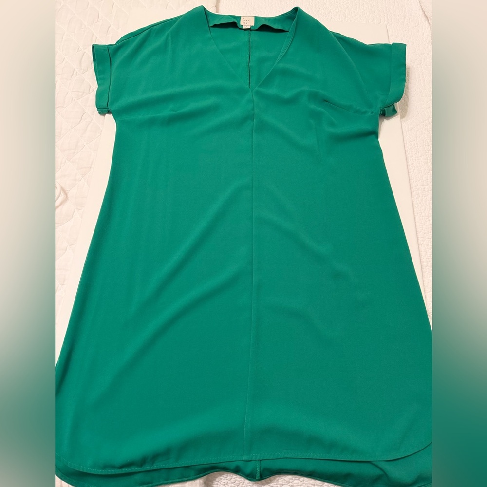 a new day Green V-Neck Dress